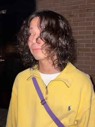 ミディアム パーマ メンズ メンズカット/ スパイキーショートのヘアスタイル