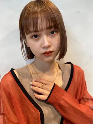 ショート カラー ハイライト/ショート /ボブ/RYOHEIのヘアスタイル