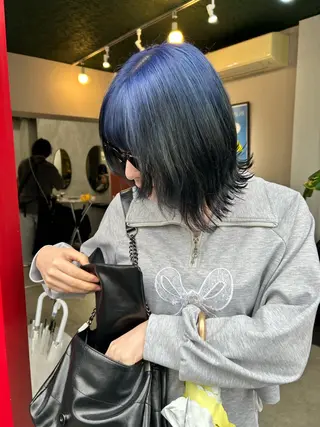 ミディアム カラー ナチュラル・ハイトー ン🏆HINOKIのヘアスタイル