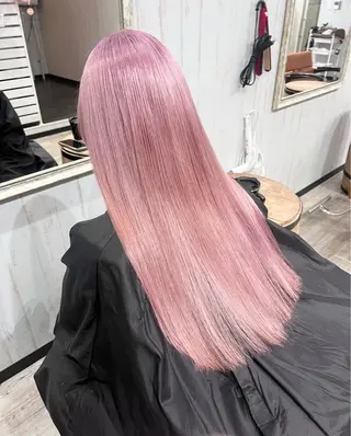 ロング カラー 艶髪/ハイトーン特化 店長/SHOHEIのヘアスタイル