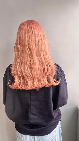 セミロング カラー 🪐SOURCE 塚口　シマブクロ🪐のヘアスタイル