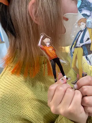 ミディアム カラー SALOWIN池袋East店3F所属・インナーカラー 推し ブリーチ  髪質改善のヘアスタイル