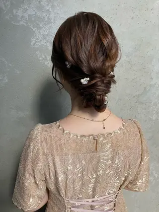 ミディアム カラー パーマ ヘアアレンジ メンズ キッズ grand story/colulu渋谷2号店所属・kotona 🤍miuraのヘアスタイル