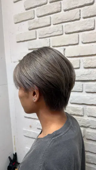 ショート カラー メンズ 池袋@パーマ 本多のヘアスタイル