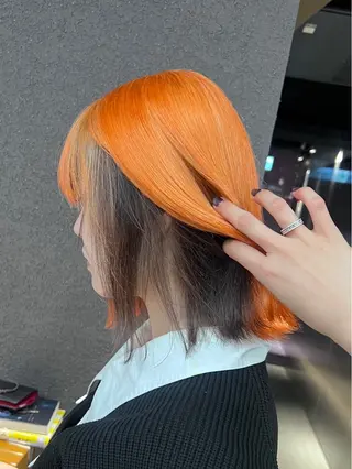 ミディアム 吉澤 愛心のヘアスタイル