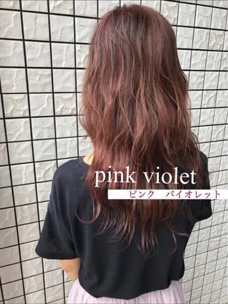 ロング カラー 金安 かんたのヘアスタイル