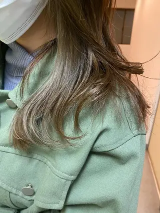 カラー マンツーマン施術🌷 透明感/HIKARIのヘアスタイル