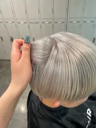 メンズ ハイトーン 横浜💞ミオのヘアスタイル