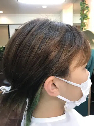ショート カラー 桧山 真のヘアスタイル