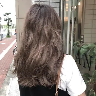 ロング カラー 山崎 義弘のヘアスタイル