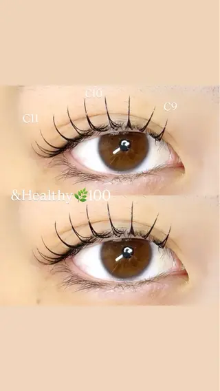 マツエク・マツパ 🩰yuri🩰 似合わせ/束感のマツエク・マツパデザイン