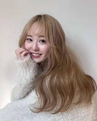 カラー 透明感🌟うる艶韓国 ハイトーン/渋谷のヘアスタイル