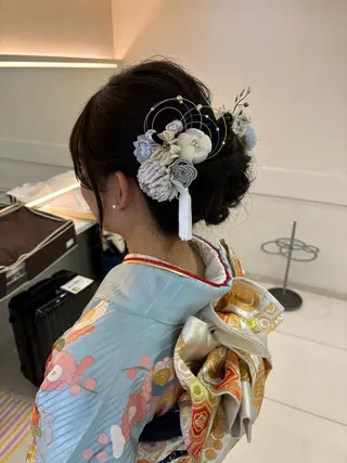 ヘアアレンジ Iris by artina 武蔵小杉店【イリス バイ アルティナ】所属・🎼レイヤー/顔周り カット/nene♬のヘアスタイル