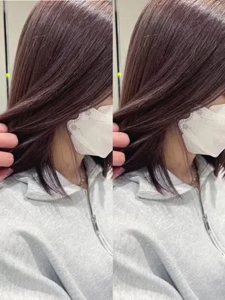 ミディアム カラー TELA HAIRのヘアスタイル