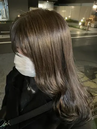 カラー newi梅田🫧韓国 ヘア🫧sakiのヘアスタイル