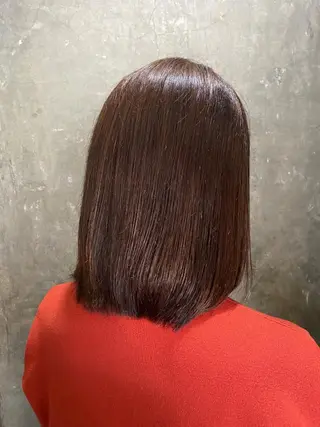 ミディアム 髪のケアリスト高橋 健太郎のヘアスタイル