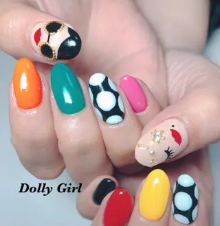 ネイル 個室ネイルサロンDolly Girl〜ドーリーガール〜所属・DollyGirl KYOKOのネイルデザイン