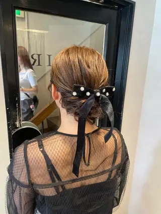 ヘアアレンジ 金城 二千夏のヘアスタイル