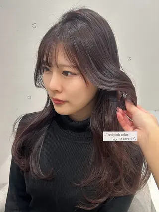 カラー Yuui🩰アレンジ /髪質改善カラーのヘアスタイル