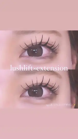 マツエク・マツパ EYELA MANAMI 💞のマツエク・マツパデザイン