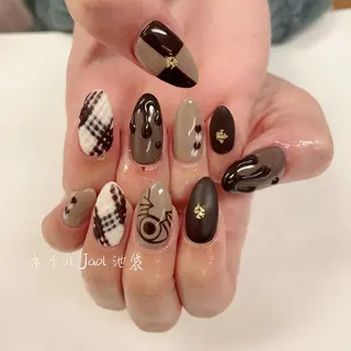 ミディアム nail jaol池袋店所属・ネイルJaol 池袋のネイルデザイン