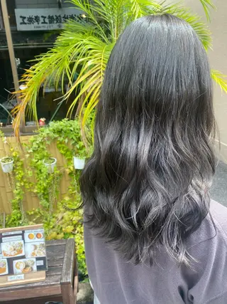 ロング 大久保 愛のヘアスタイル