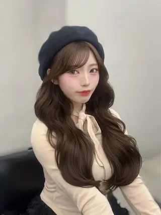 ロング 🎀 うる艶透明感 カラー / 錦糸町のヘアスタイル