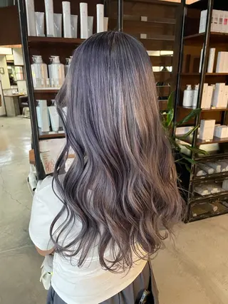 ロング カラー OGAWA NOAのヘアスタイル