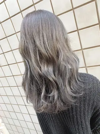 ロング カラー SALOWIN 札幌大通り店所属・🏆ウルフ/レイヤー 指名No.1山口圭佑のヘアスタイル