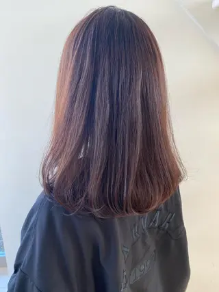 セミロング yunica所属・yunica manaeのヘアスタイル