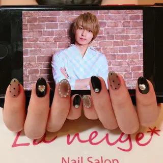 ネイル La neige* yuki 🥯🍑のネイルデザイン