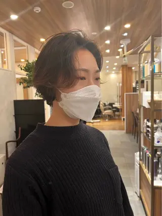 ショート カラー ヘアアレンジ 石川 幸呼のヘアスタイル