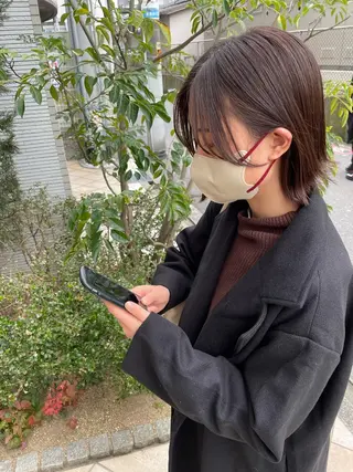 ミディアム 亀川蓮 Agu hairのヘアスタイル