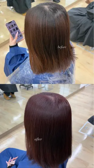 カラー 理想のパーマを ✨銀座MIKIのヘアスタイル