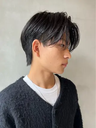 メンズ センターパート/ 暖色カラーayuのヘアスタイル