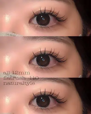 マツエク・マツパ 🫧飛山琉桜/二条 ネイルアート/束感のマツエク・マツパデザイン