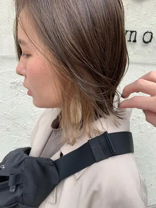 ショート カラー 髪質改善色素改善特化 keiのヘアスタイル