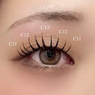 マツエク・マツパ natsumi / 梅田束感まつげ🎀のマツエク・マツパデザイン