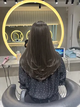 ミディアム コウスケ/ lond uluのヘアスタイル