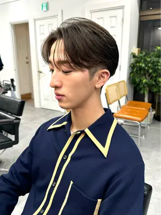 パーマ メンズ シャドウパーマ/ 波巻パーマYu-Kiのヘアスタイル