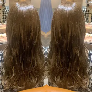 ロング カラー 韓国🇰🇷 ✂︎hair 内田愛のヘアスタイル