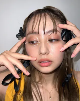 ロング カラー ROBBY所属・松井美樹/似合わせ ガーリー・韓国のヘアスタイル