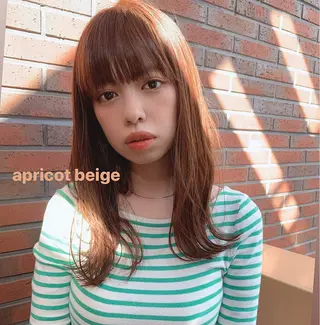 セミロング カラー 💁‍♂️メンズカッ トパーマ💈大田涼華のヘアスタイル