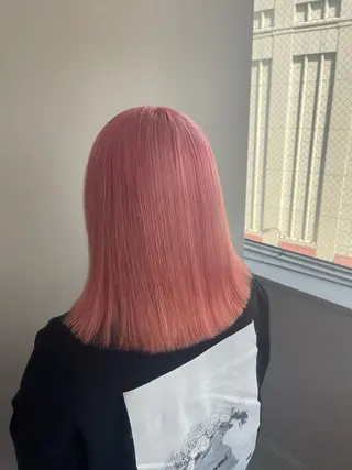 ミディアム カラー 透明感カラー/艶髪/ エクステ/HIROのヘアスタイル