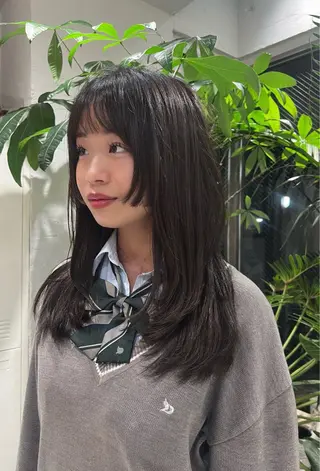 ロング パーマ/ボブ /レイヤー チヒロのヘアスタイル