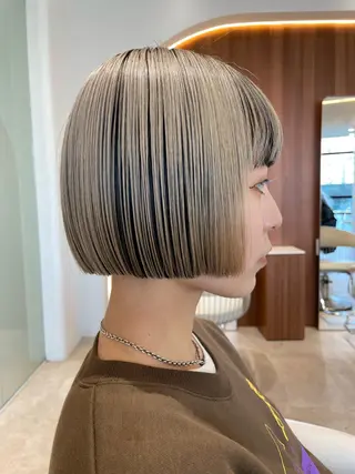 ショート 💘MICOTO藤沢 髪質改善ブリーチ💘のヘアスタイル