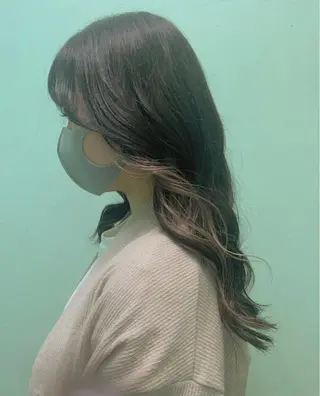 セミロング モテ髪🎀aoi/ シールエクステ/池袋のヘアスタイル