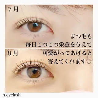 マツエク・マツパ h..eyelash ..Hiroのマツエク・マツパデザイン