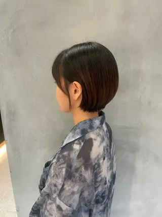 ショート 🦋美髪矯正、髪質 改善のプロ🦋アオイのヘアスタイル