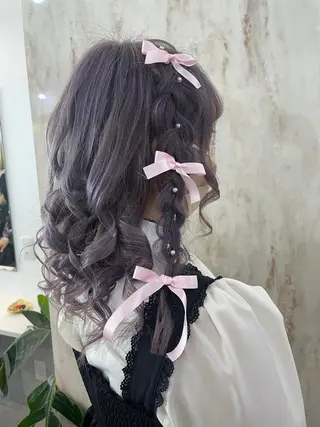 ヘアアレンジ 🎀ikuno🎀 Lovis 🫧艶髪のヘアスタイル